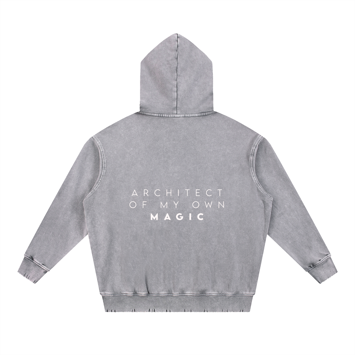 Aligned Cotton Oversized Hoodie