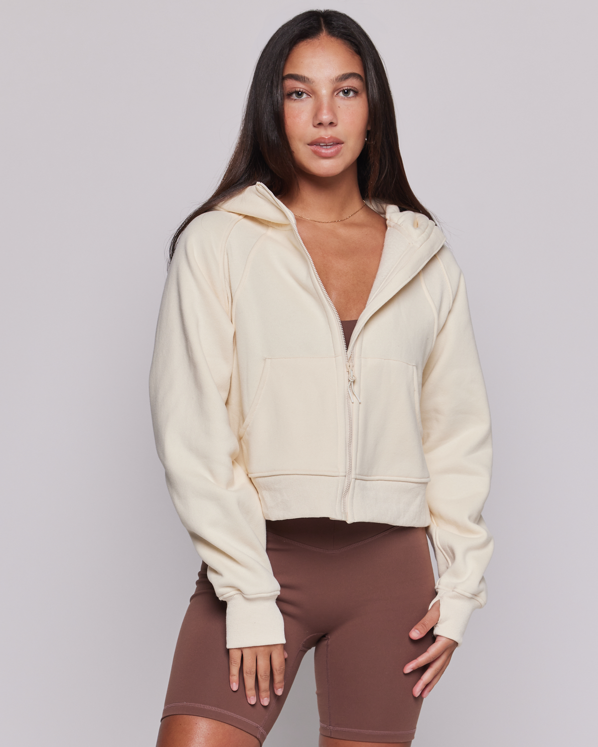 Effortless Fleece Full Zip Hoodie