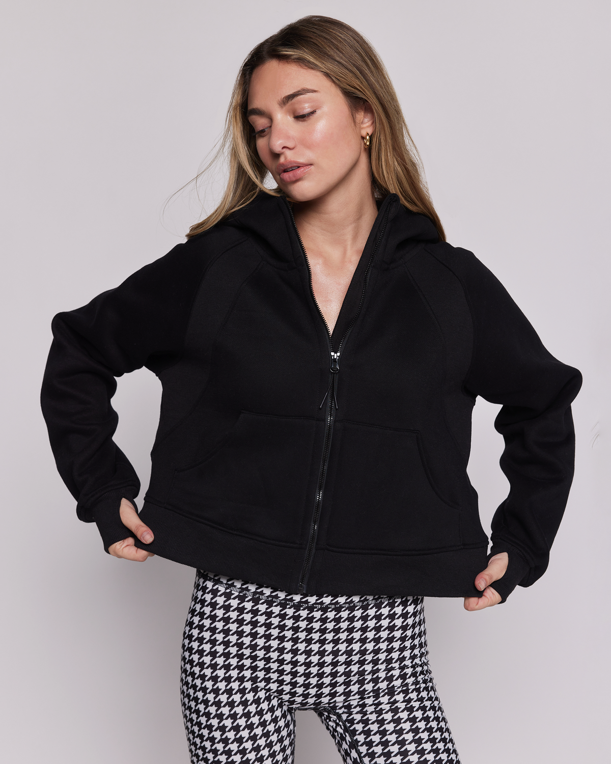 Effortless Fleece Full Zip Hoodie