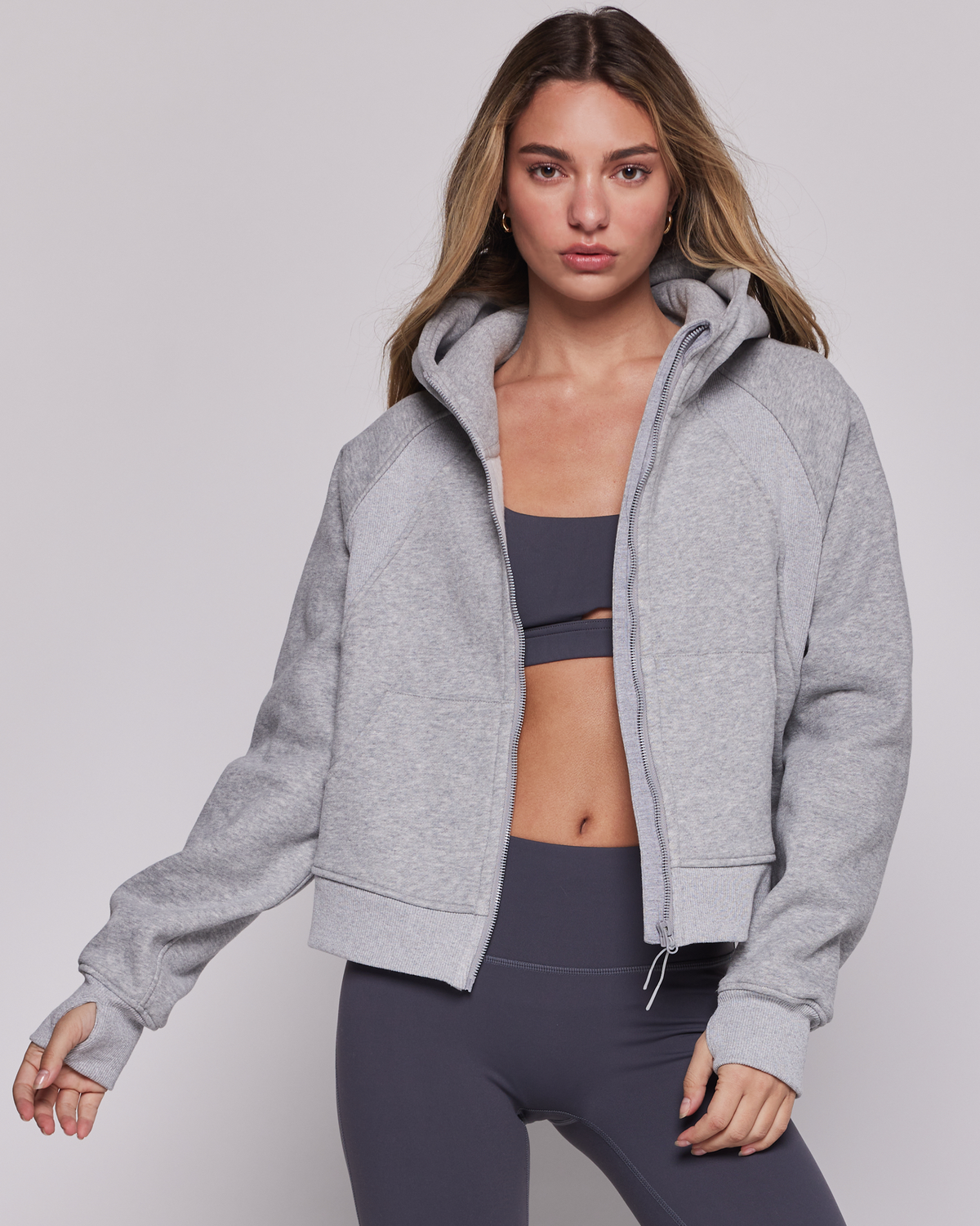Effortless Fleece Full Zip Hoodie