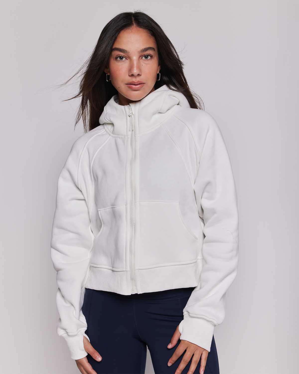 Effortless Fleece Full Zip Hoodie