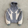Devil Graphic Zip-Up Hoodie
