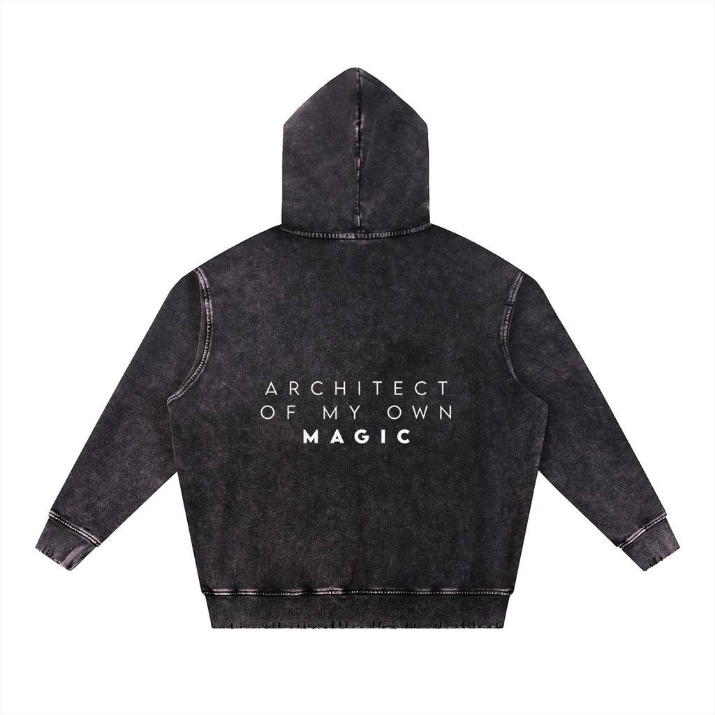 Aligned Cotton Oversized Hoodie