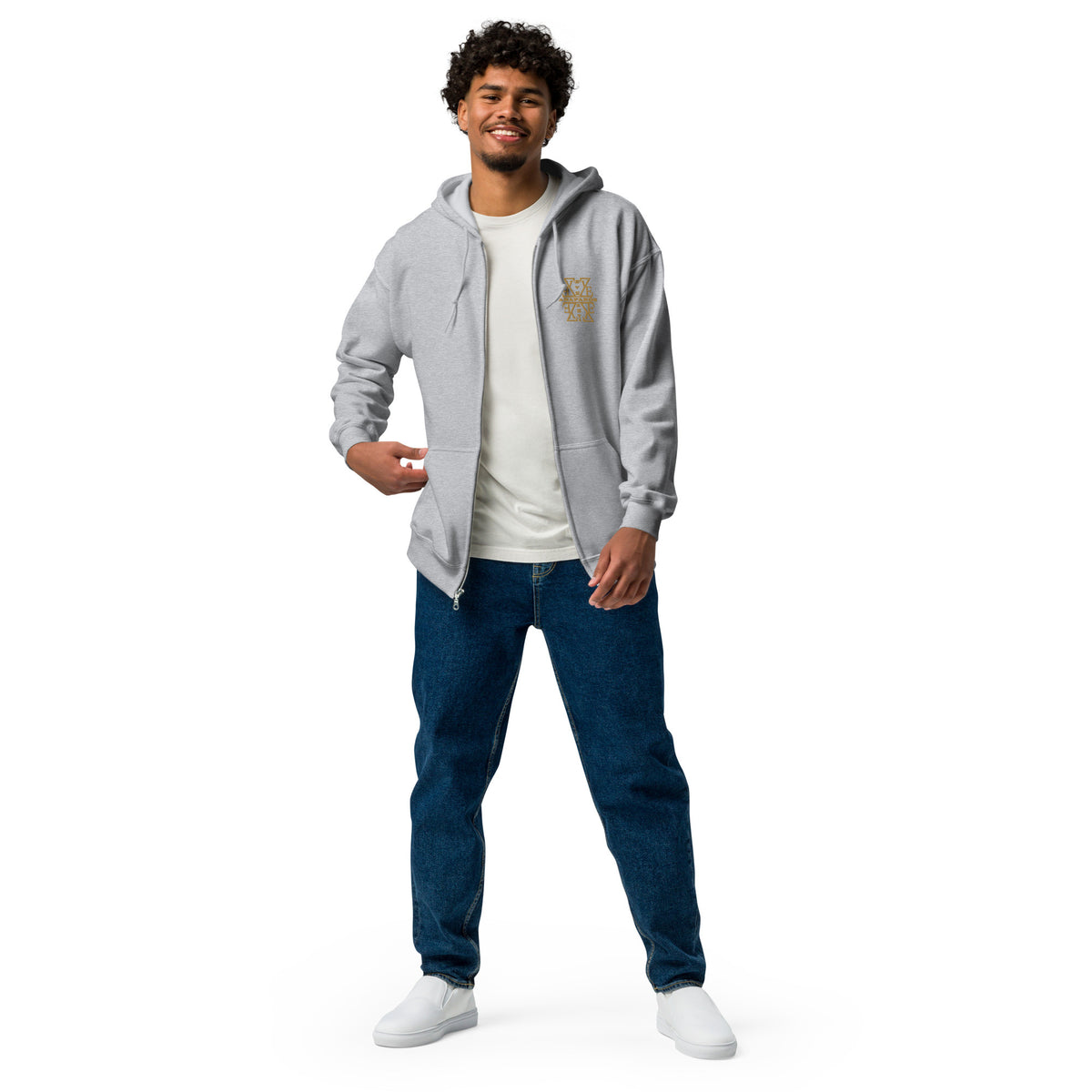 Men's zip hoodie