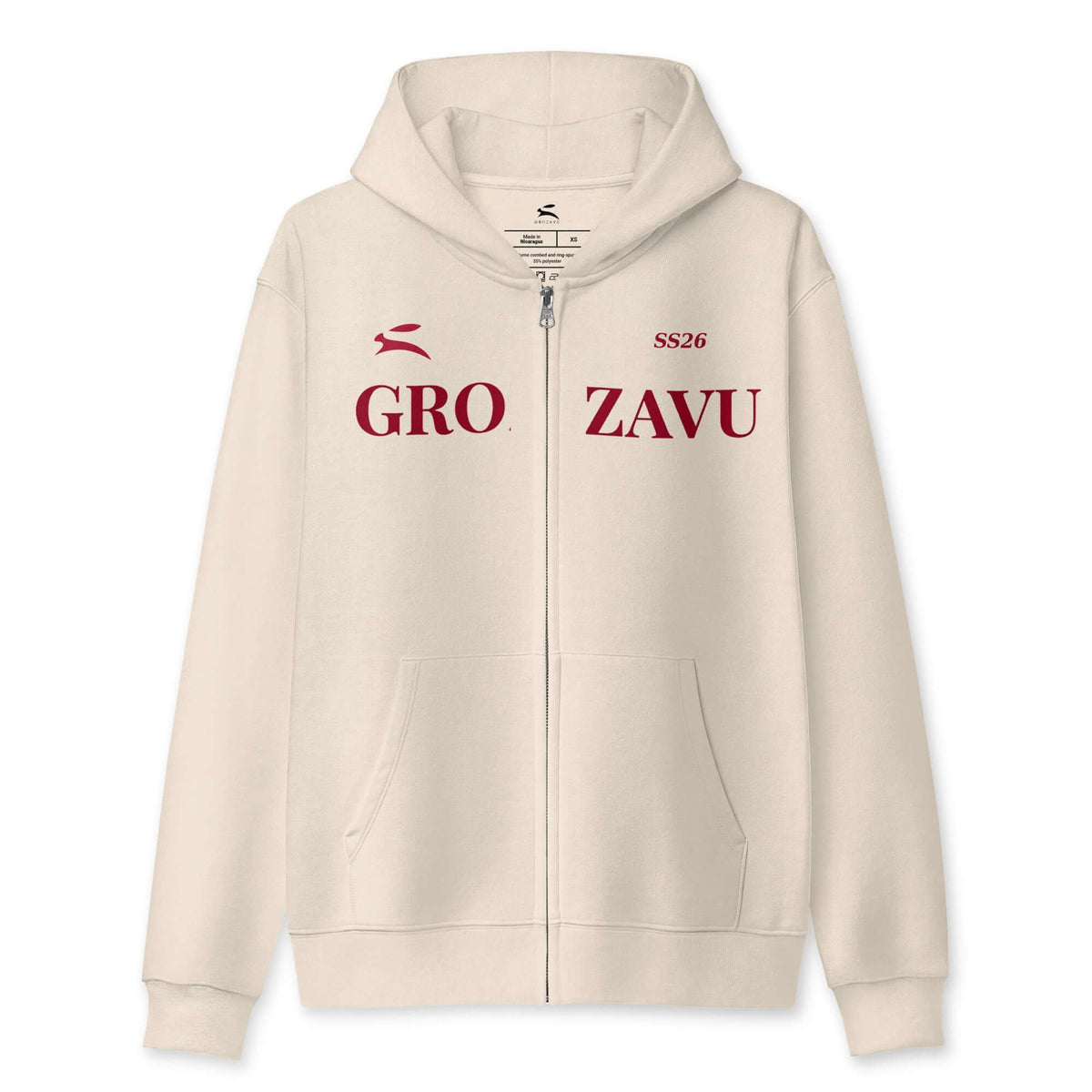 Full-Zip Hoodie — 339 g/m²