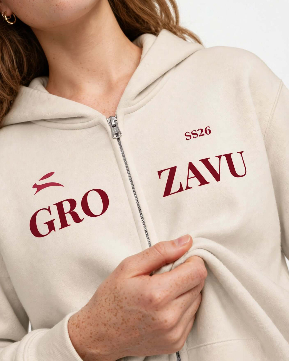 Full-Zip Hoodie — 339 g/m²
