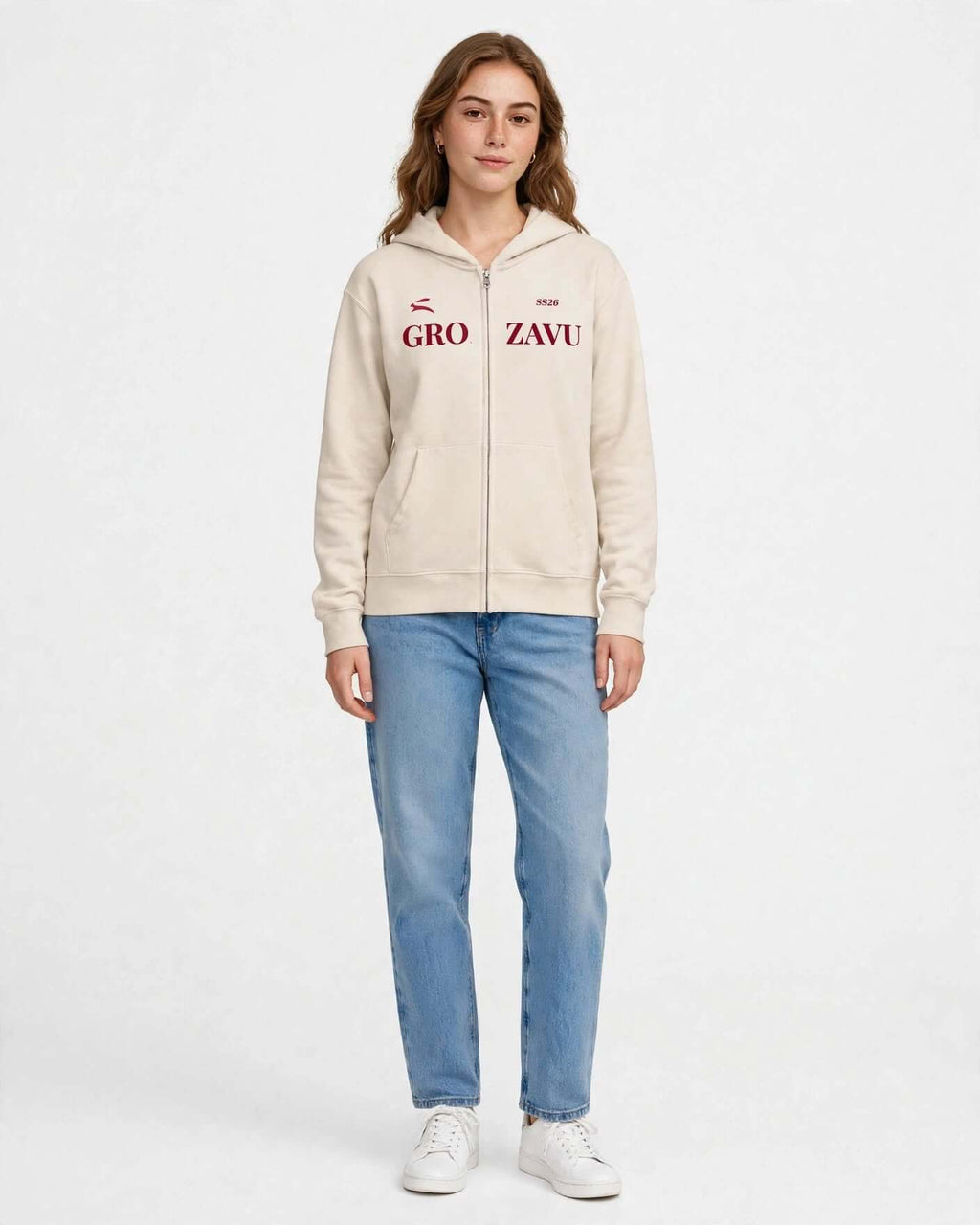 Full-Zip Hoodie — 339 g/m²