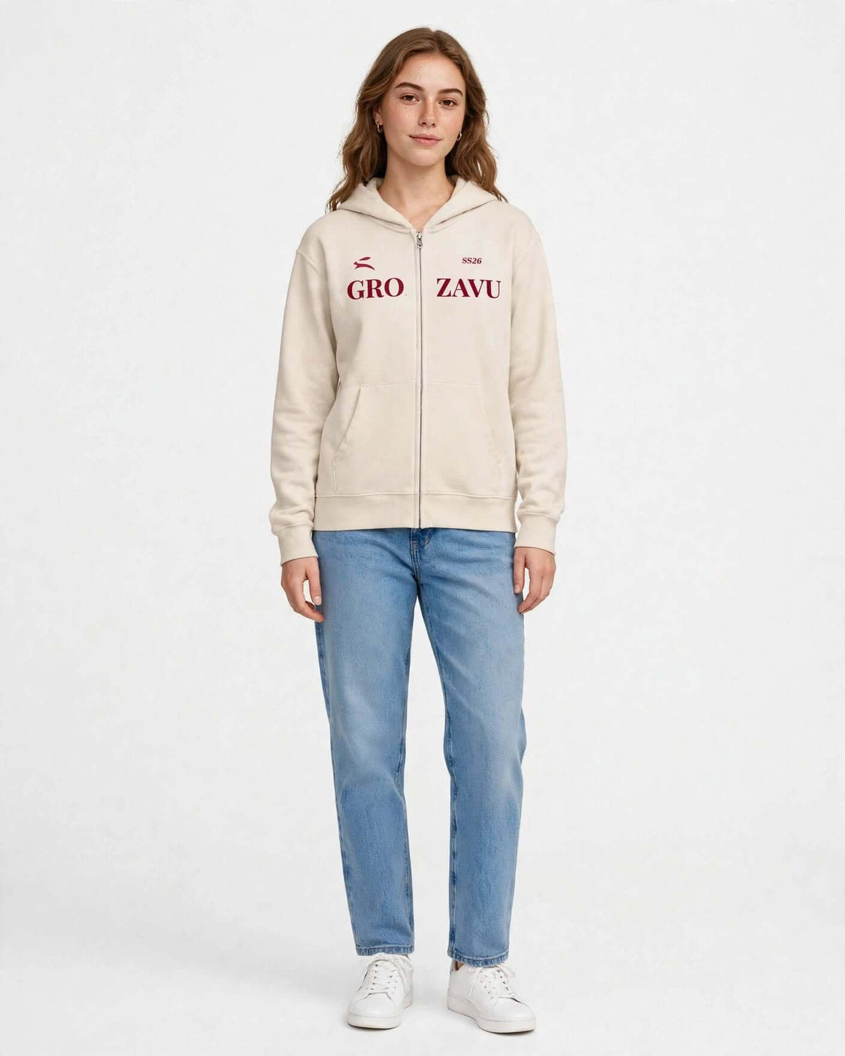 Full-Zip Hoodie — 339 g/m²