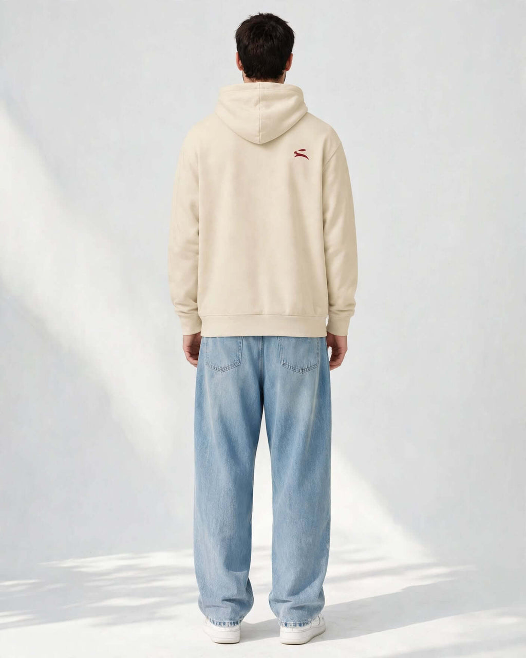 Oversized Hoodie — Mill-Dyed, 340 g/m²