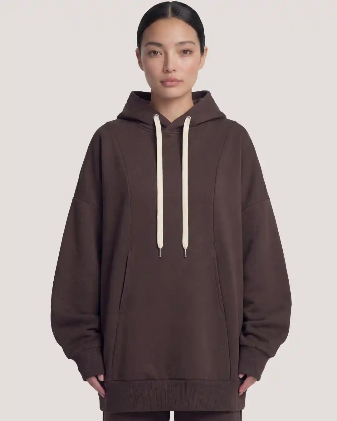 The Oversized Hoodie in Fleece