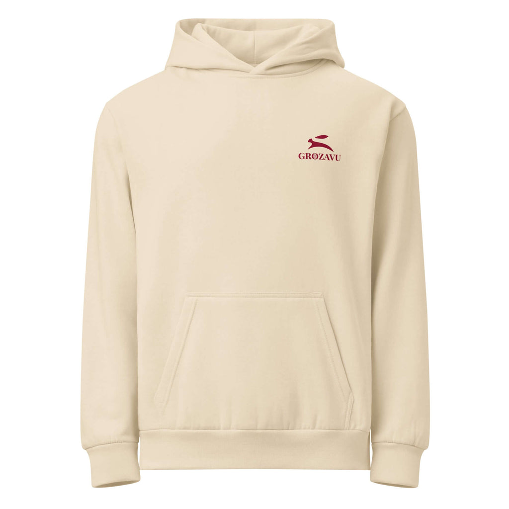 Oversized Hoodie — Mill-Dyed, 340 g/m²